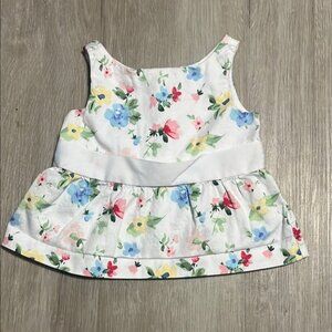 Janie and Jack Colorful Baby Top 12-18M